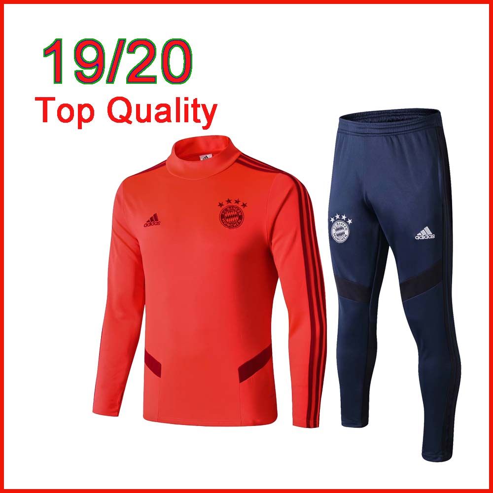 Acquistare Qualità Thai Bayern Tute Di Calcio 2019 2020 MULLER Manica Lunga  Survêtement Kit ROBBEN JAMES LEWANDOWSKI Calcio Tuta Economico | Consegna  Veloce E Qualità | DHgate Italy