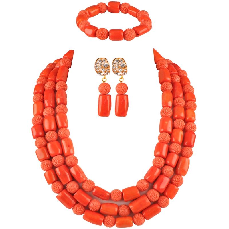 nigerian coral beads