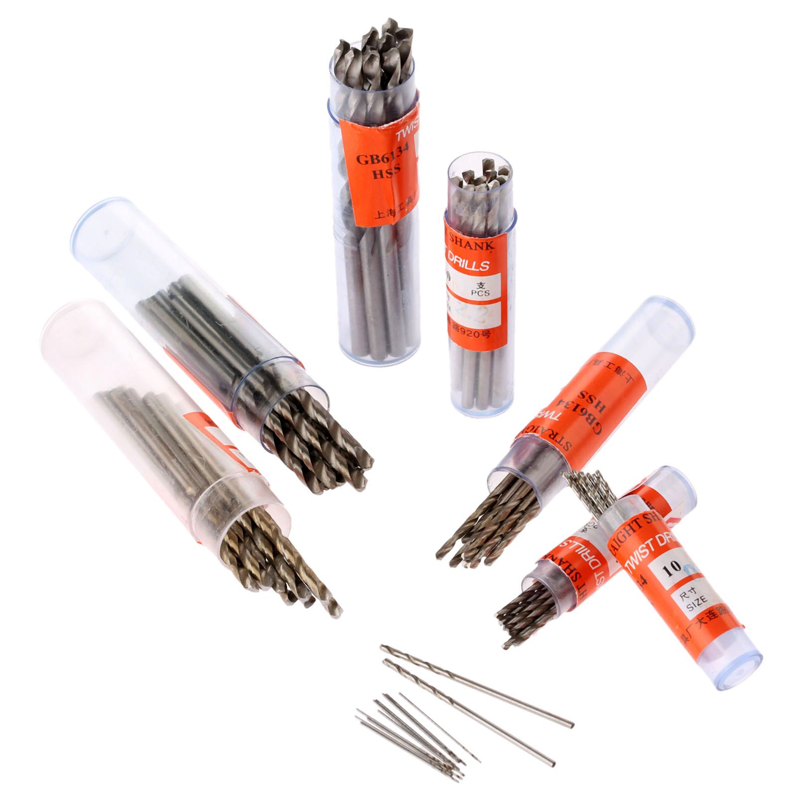 10Pcs 0.5mm Micro HSS Twist Drilling Bit for Electrical Drill