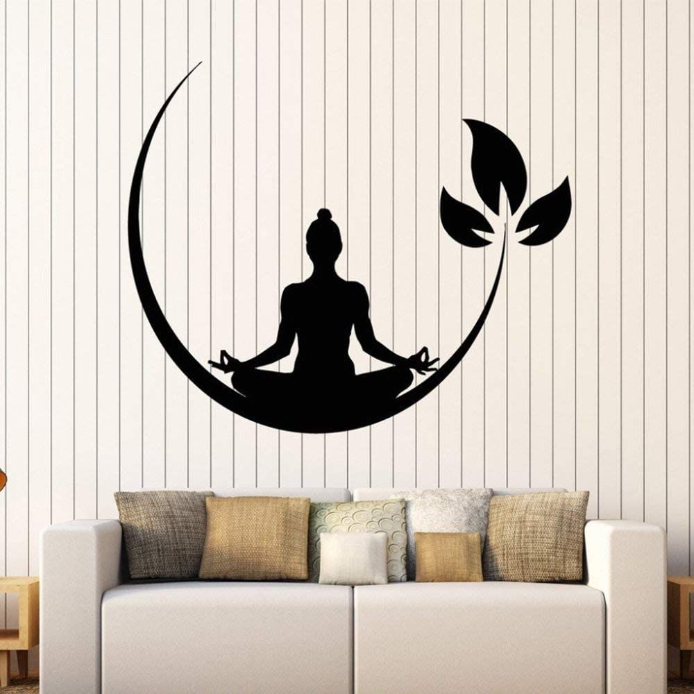 Yoga Meditation Room Vinyl Wall Stickers Buddhist Zen Wall Decal Design  Removable Wall Sticker Decor Yoga Room Wallpaper Home Decor From  Aparts2020, $9.03 | DHgate.Com