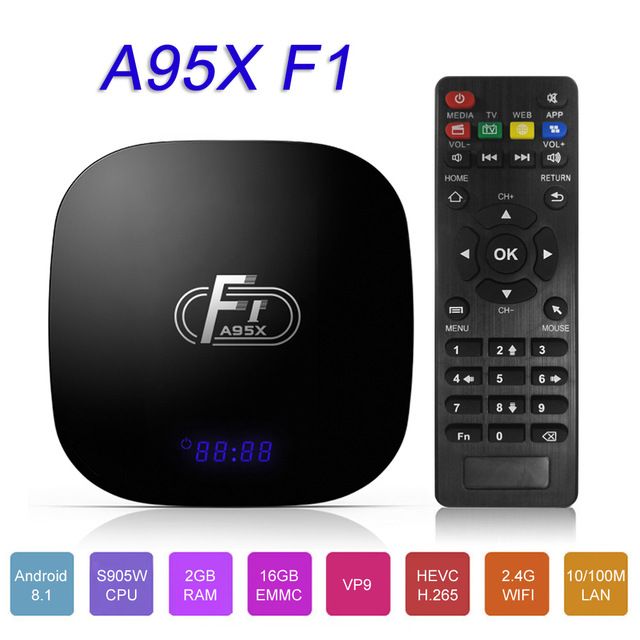 A95x F1 Android 8 1 Smart Tv Box Amlogic S905w Quad Core Remote Control Android Tv Set Top Box 16gb 4k Wifi Media Player Youtube Small Projectors Used Projectors From Jeffcoo2019 18 09 Dhgate Com