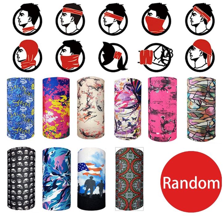 G360 Sun Stars bike ski Headgear Neckwarmer multifunctional Bandana Headband