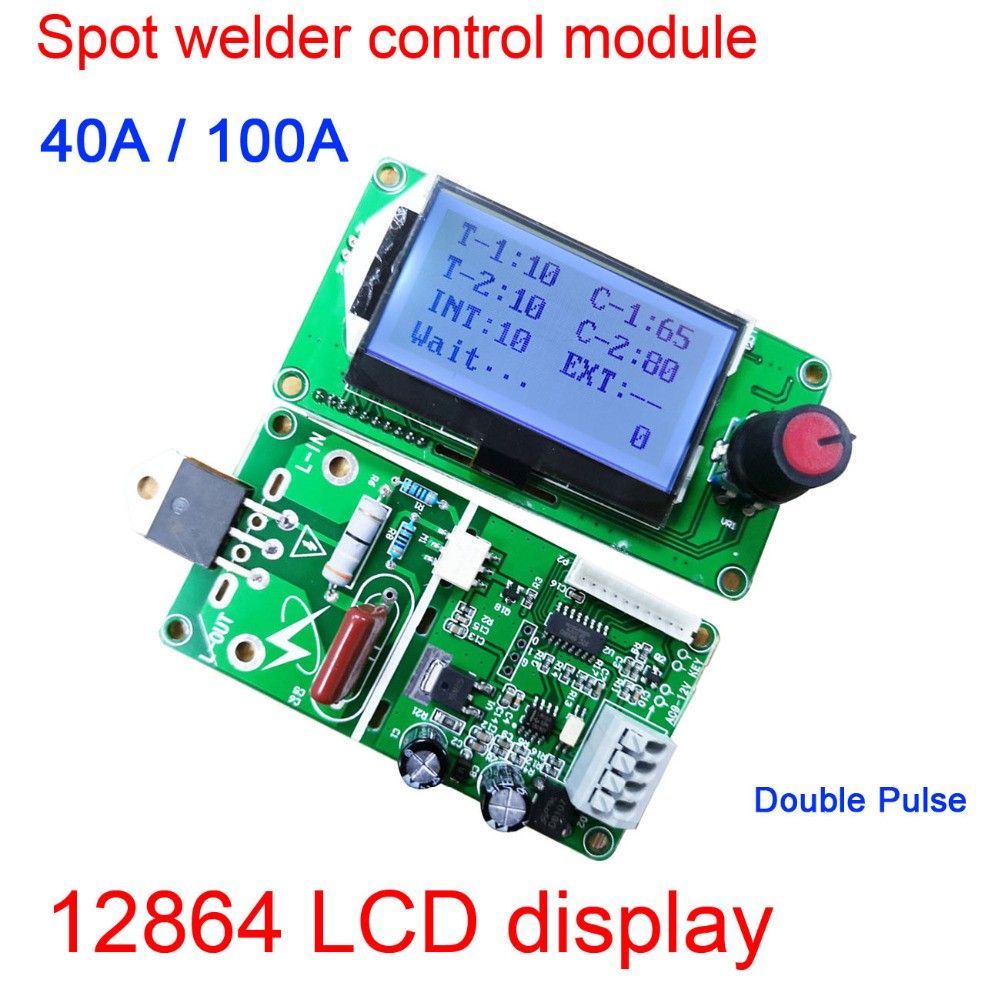 Módulo de control de tiempo del soldador por puntos Tablero de control 