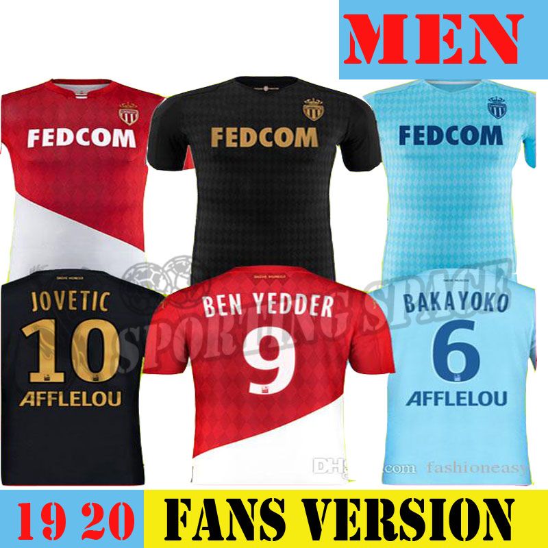 as monaco black jersey
