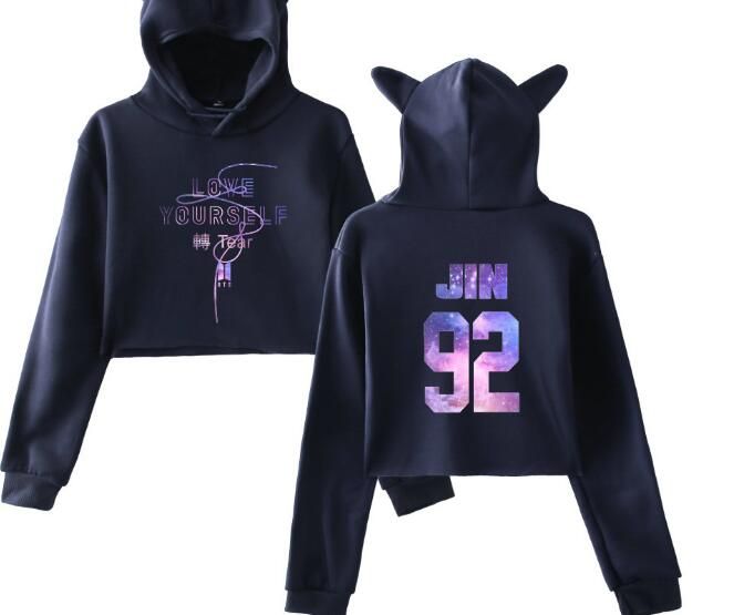 Acheter Sweat A Capuche Chat Bts Nouvel Album Sweat A Capuche Tout En Un Pour Femme De La Recolte Du Printemps Et De Lautomne Fake Love De 18 42 Du Yl66w1861 Dhgate Com