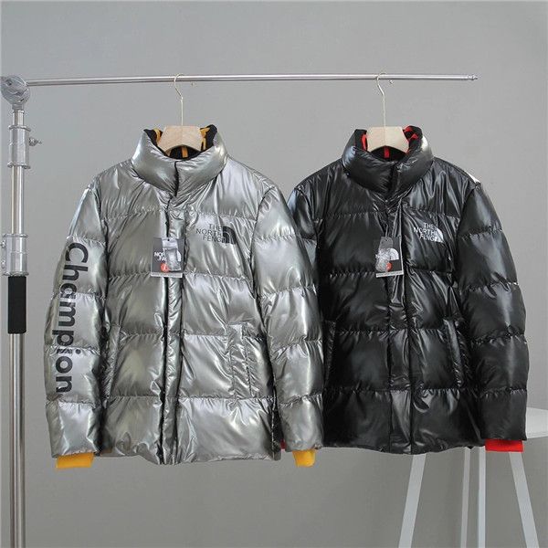 champion windbreaker mens silver