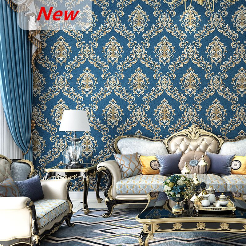 Good Quality 3d European Style Wallpaper Luxury Atmospheric Non