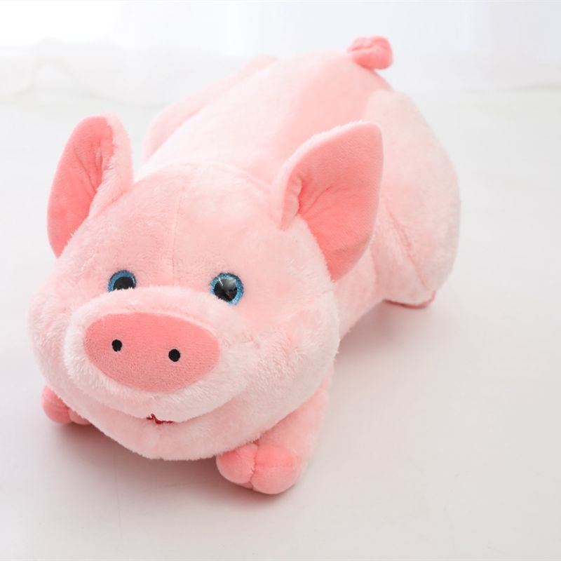 2019 Pig Plush Pigglet Lifelike Stuffed Animals Sparkling Crystal