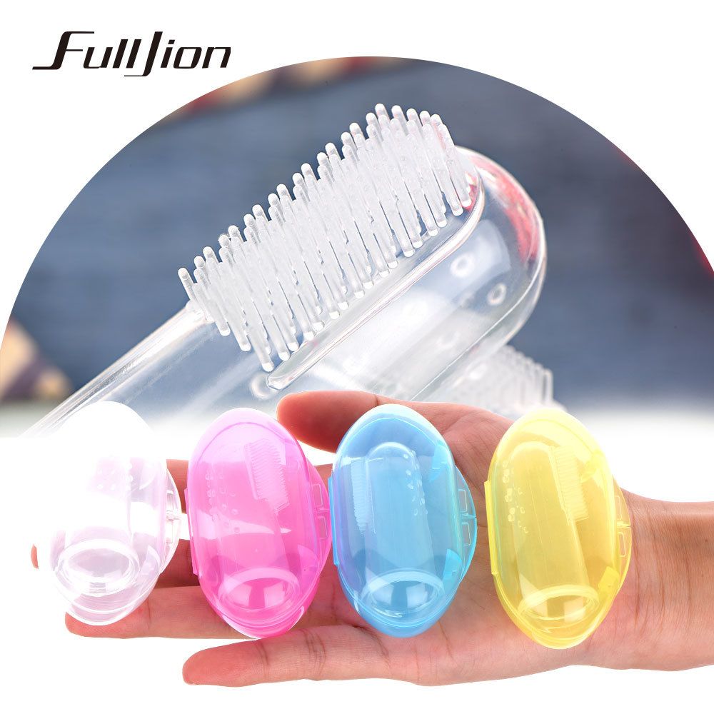 finger silicone brush