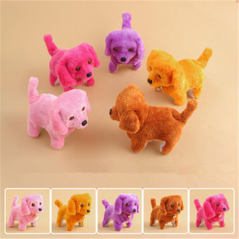 children's toy walking dogs