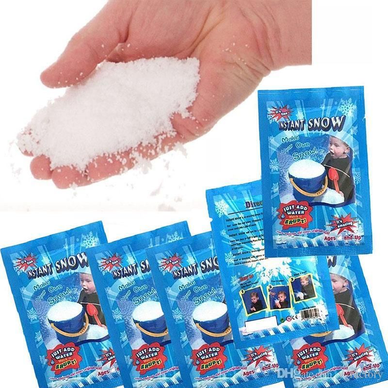 Artificial Snow Powder Magic Instant Snow Absorbent Polymer Fluffy