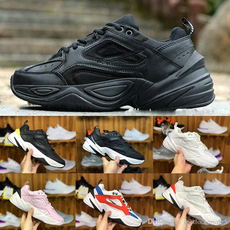 nike m2k tekno total black