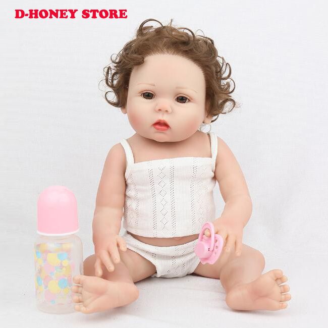 baby doll with real hair