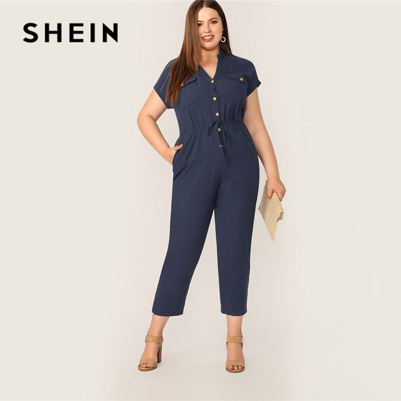 shein plus jumpsuit