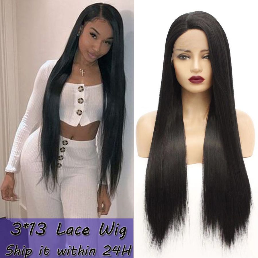 Synthetic straight hair Clearance