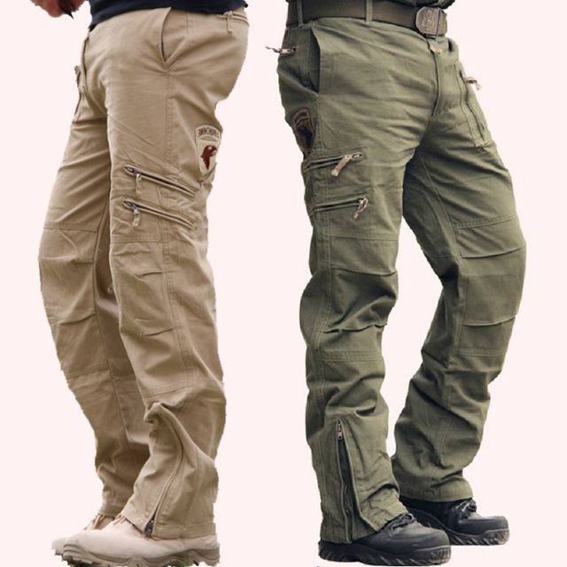 Compra La Moda Negro Camo Verde Al Aire Libre De Estilo Militar De Los  Hombres Holgados Pantalones De Camuflaje Del Ejército Fatiga Pantalón Cargo  Táctico Color Caqui Por Un Hombres 28 38