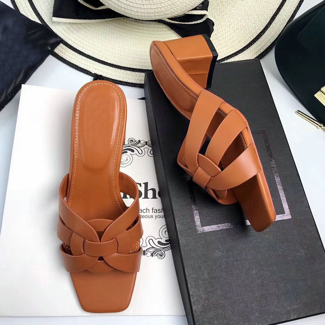 real leather mules
