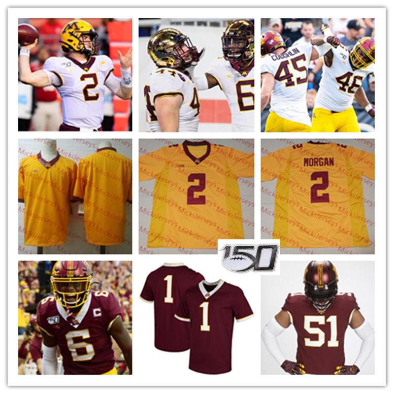 custom gopher football jerseys