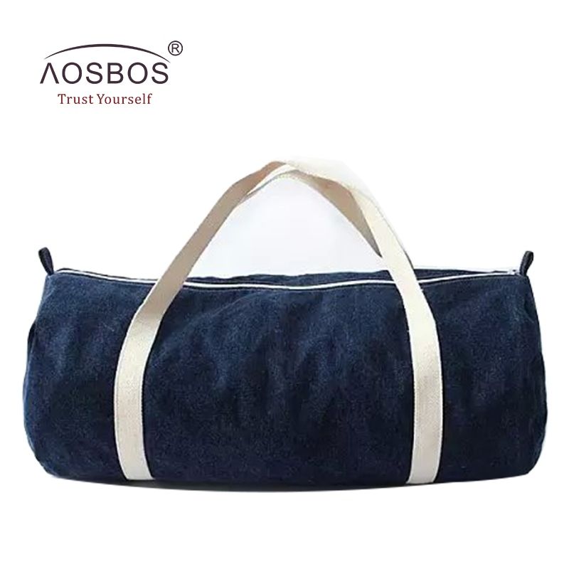 denim gym bag