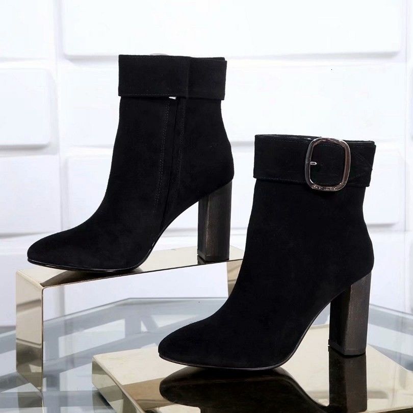 black winter boots women's shoes