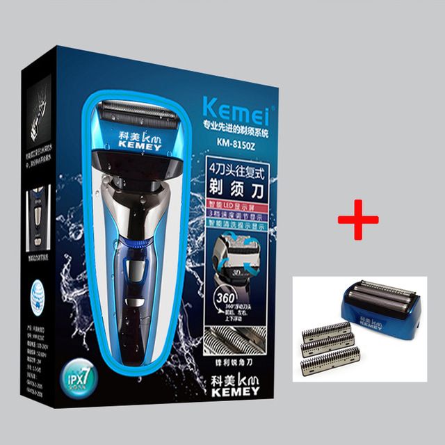 wet and dry shaving machine