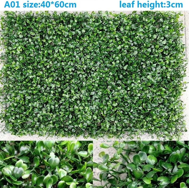 2019 Environment Artificial Lawn Artificial Turf Simulation Plant Wall Lawn Outdoor Ivy Fence Bush Plant Walls For Home Garden Wall Decoration From