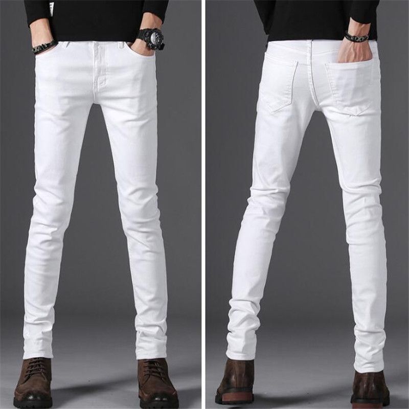 mens white jeans uk