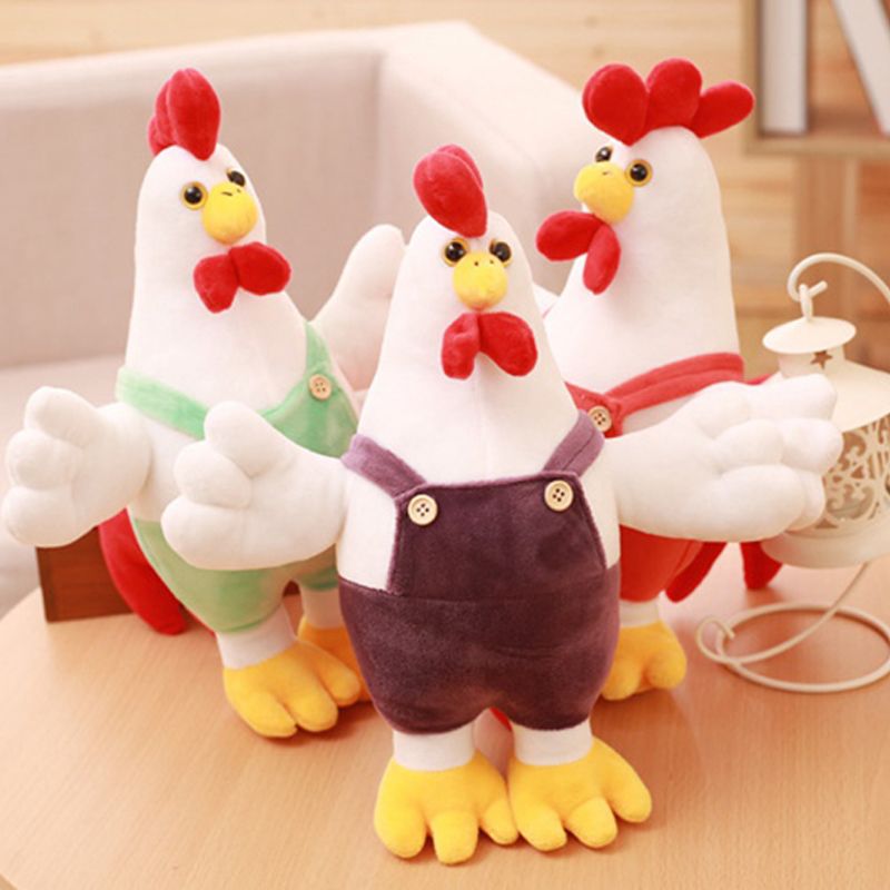 2020 Chicken Doll Stuffed Plush Animals Children Kids Toys Cock