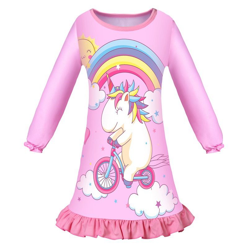 girls long sleeve nightdress