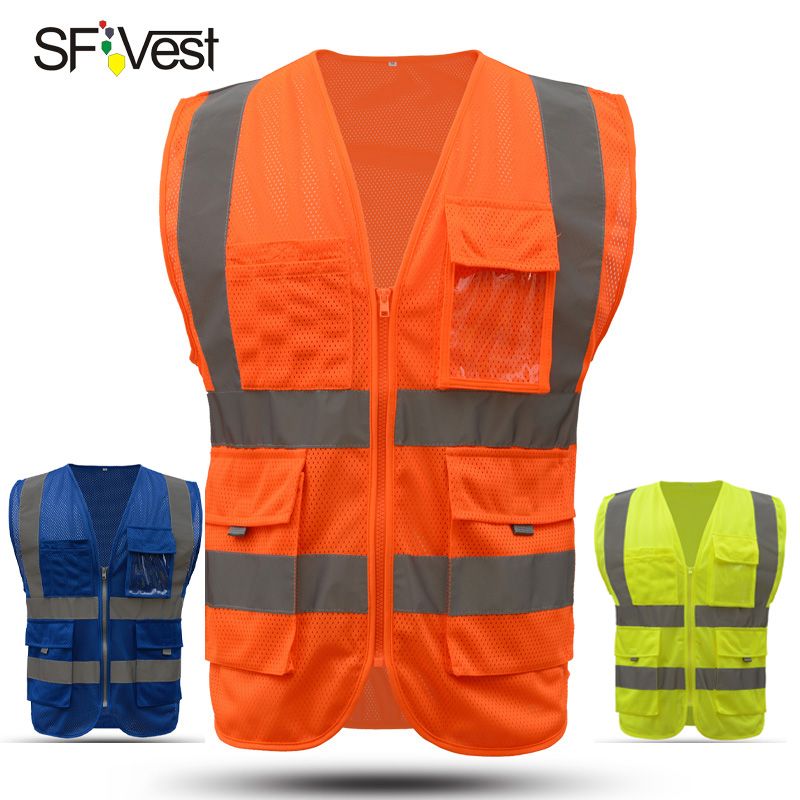 extra-large negro y amarillo chaleco de protecci/ón laboral Chaleco reflectante de seguridad chaleco de protecci/ón de trabajo chaleco de seguridad con alta visibilidad