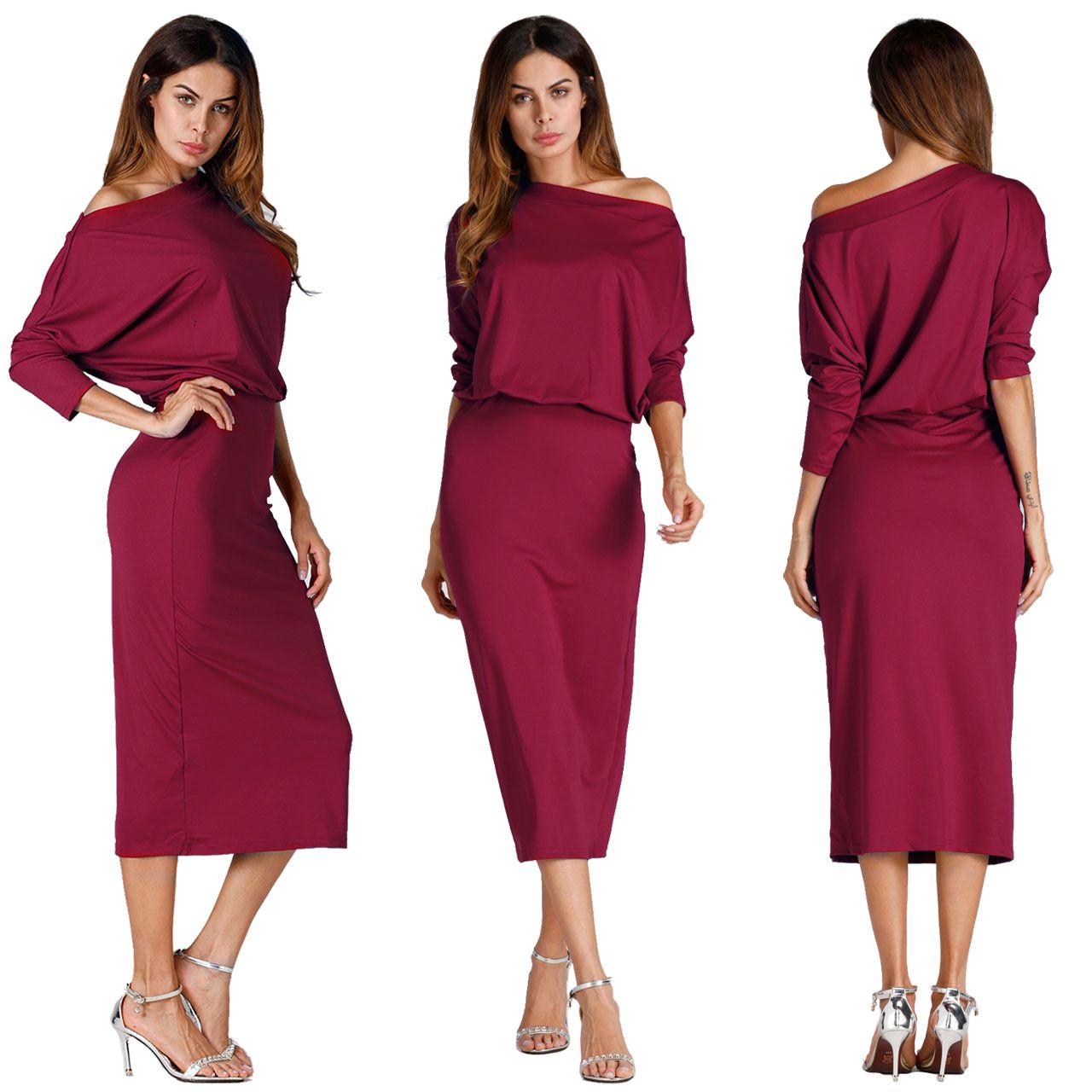 red dress for plus size ladies