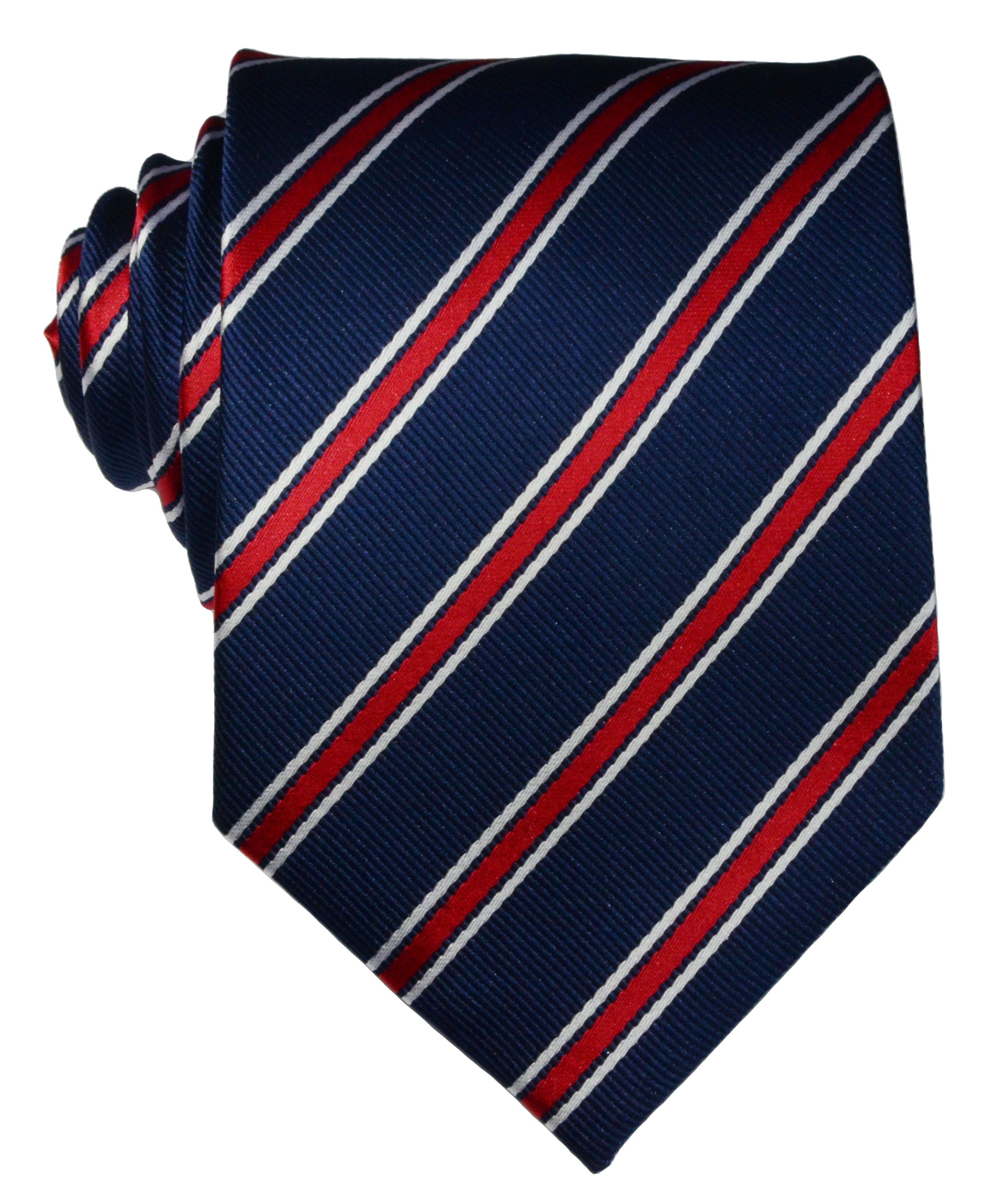 New Classic Checks Gold Dark Blue White JACQUARD WOVEN Silk Men/'s Tie Necktie