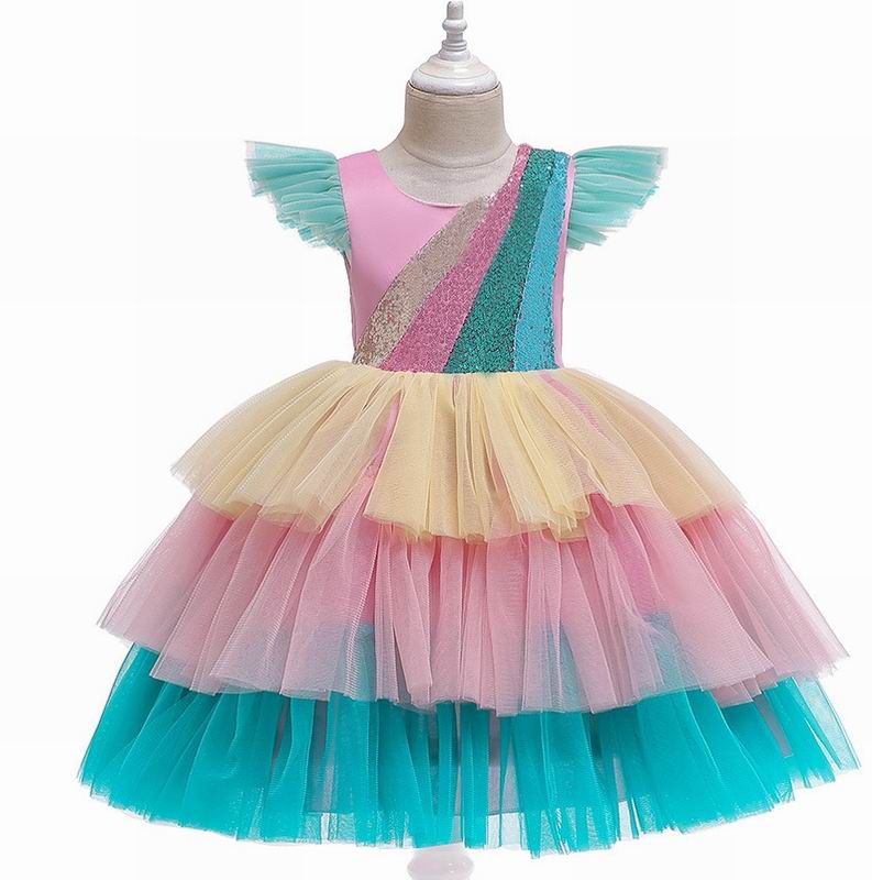 colorful glitter dress