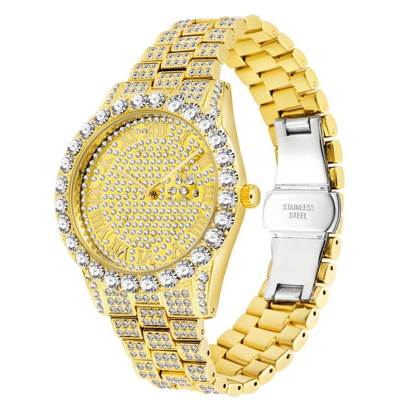 male diamond watch