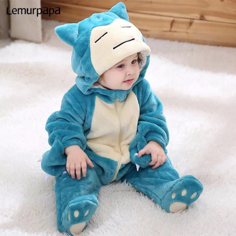 snorlax baby onesie