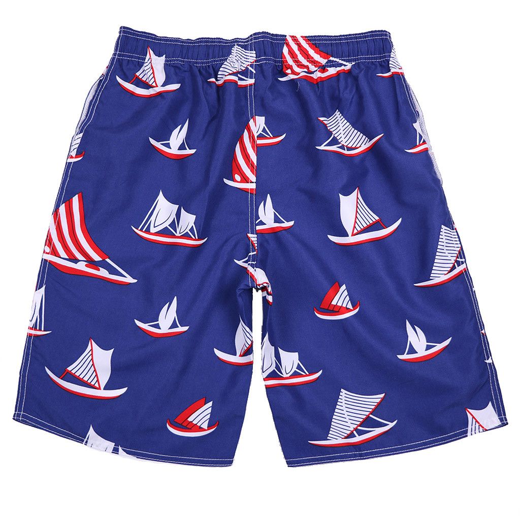, Funic Mens Shorts Swim Summer Trunks Quick Dry Beach Surfing Running Swimming Watershort