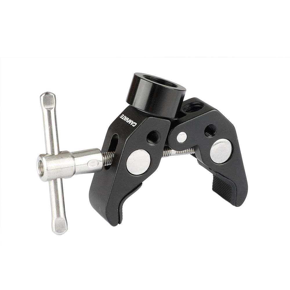 CAMVATE Multi Purpose Super Crab Clamp With 1/4 Male To 5/8 Female