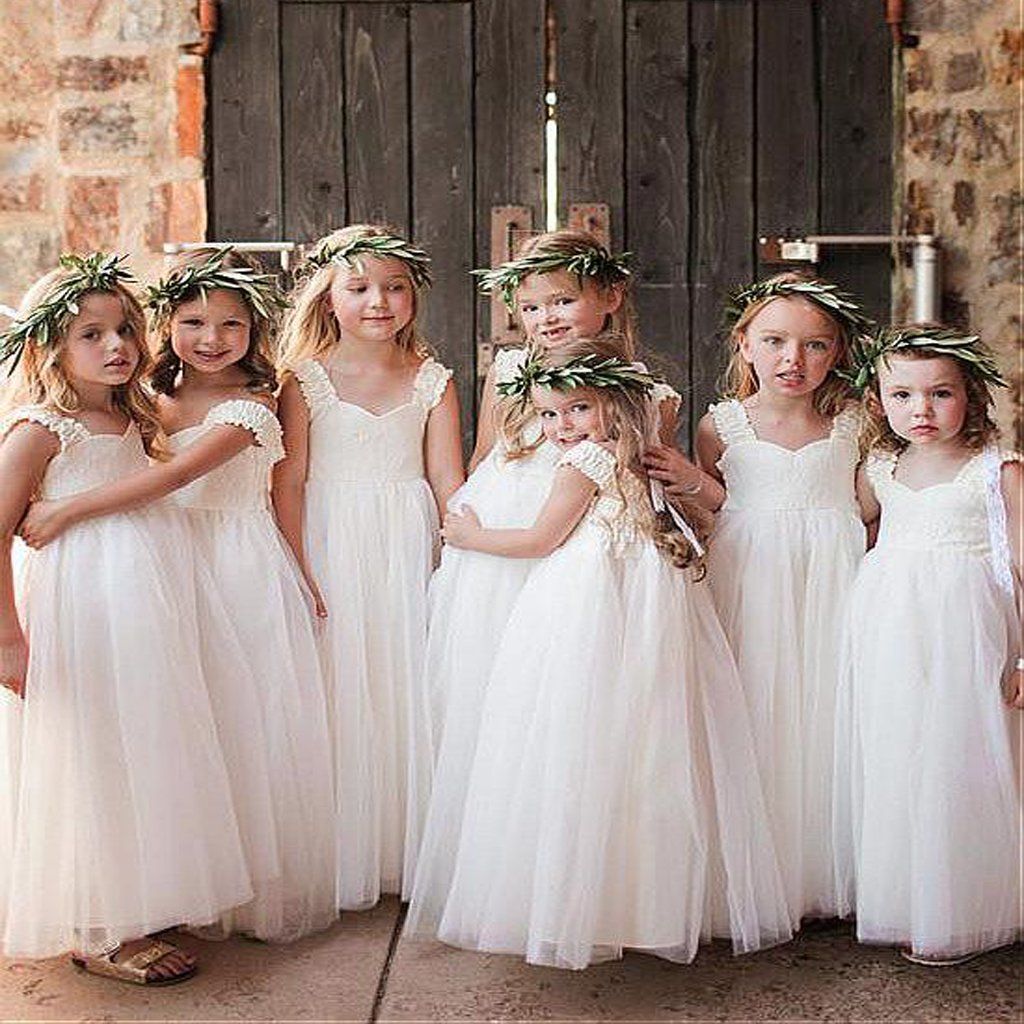 bohemian style flower girl dresses
