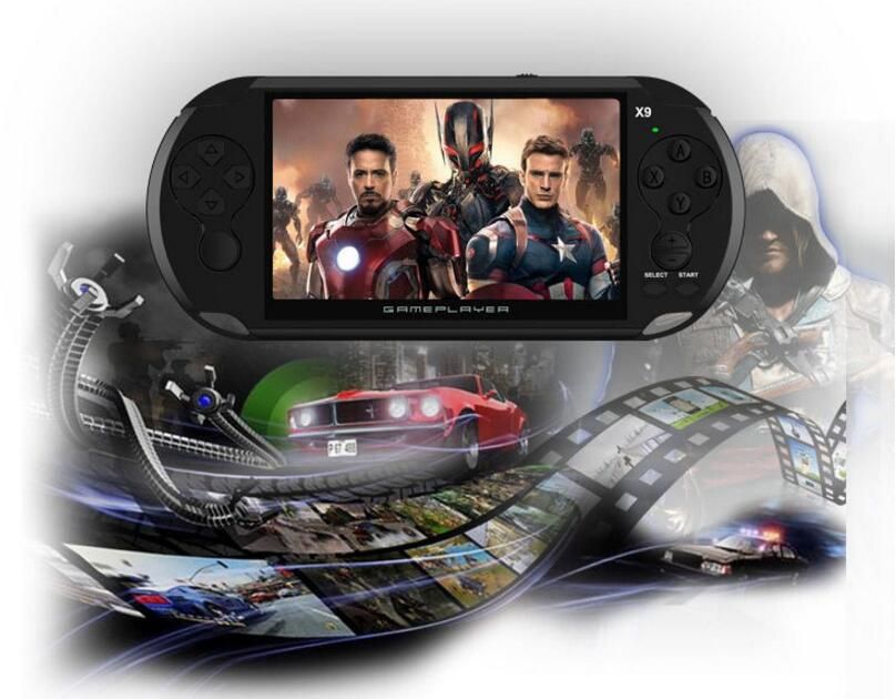 x9 handheld game console