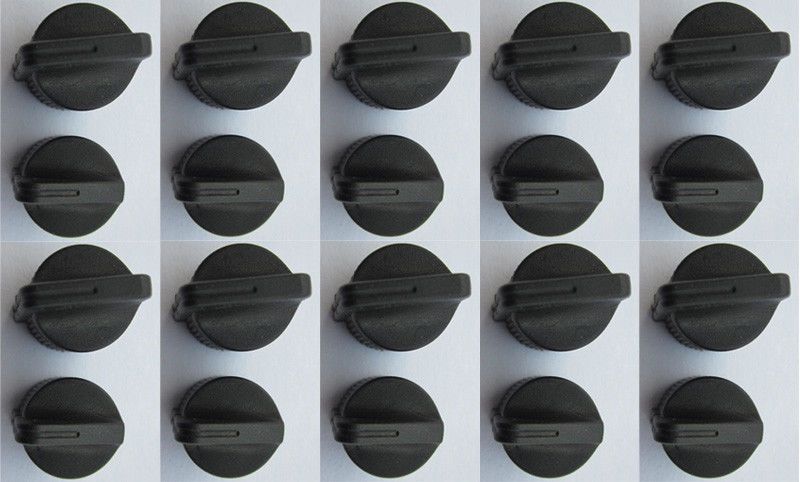 2 Volume Control knob And Channel Selector Knob Cap f Motorola Saber I IE II III