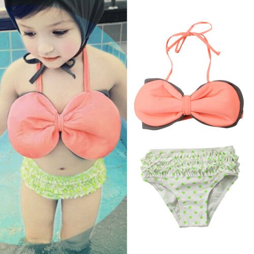 next baby girl swimming costume