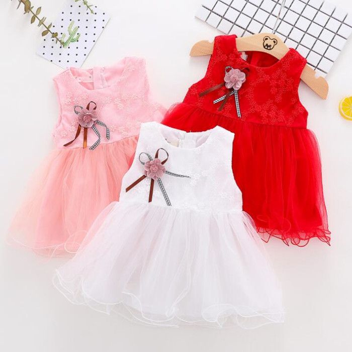 2020 New Summer Children Princess Dress Newborn Baby Clothes Kids