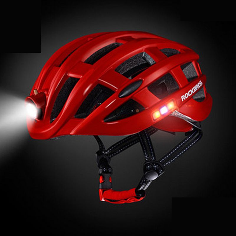 luminous bike helmet