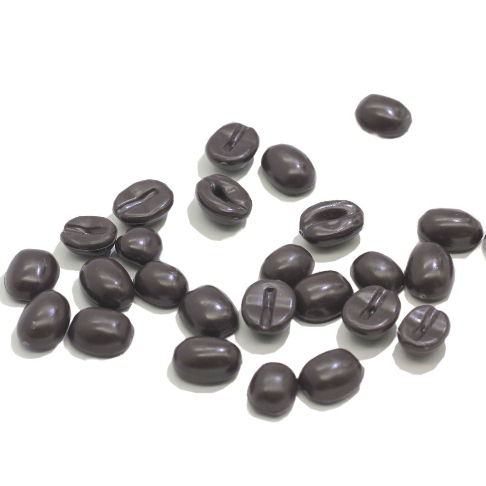 NEW COFFEE COCOA BEAN FLATBACKS SCRAPBOOKING JEWELLERY FREE P/&P YOU GET 10