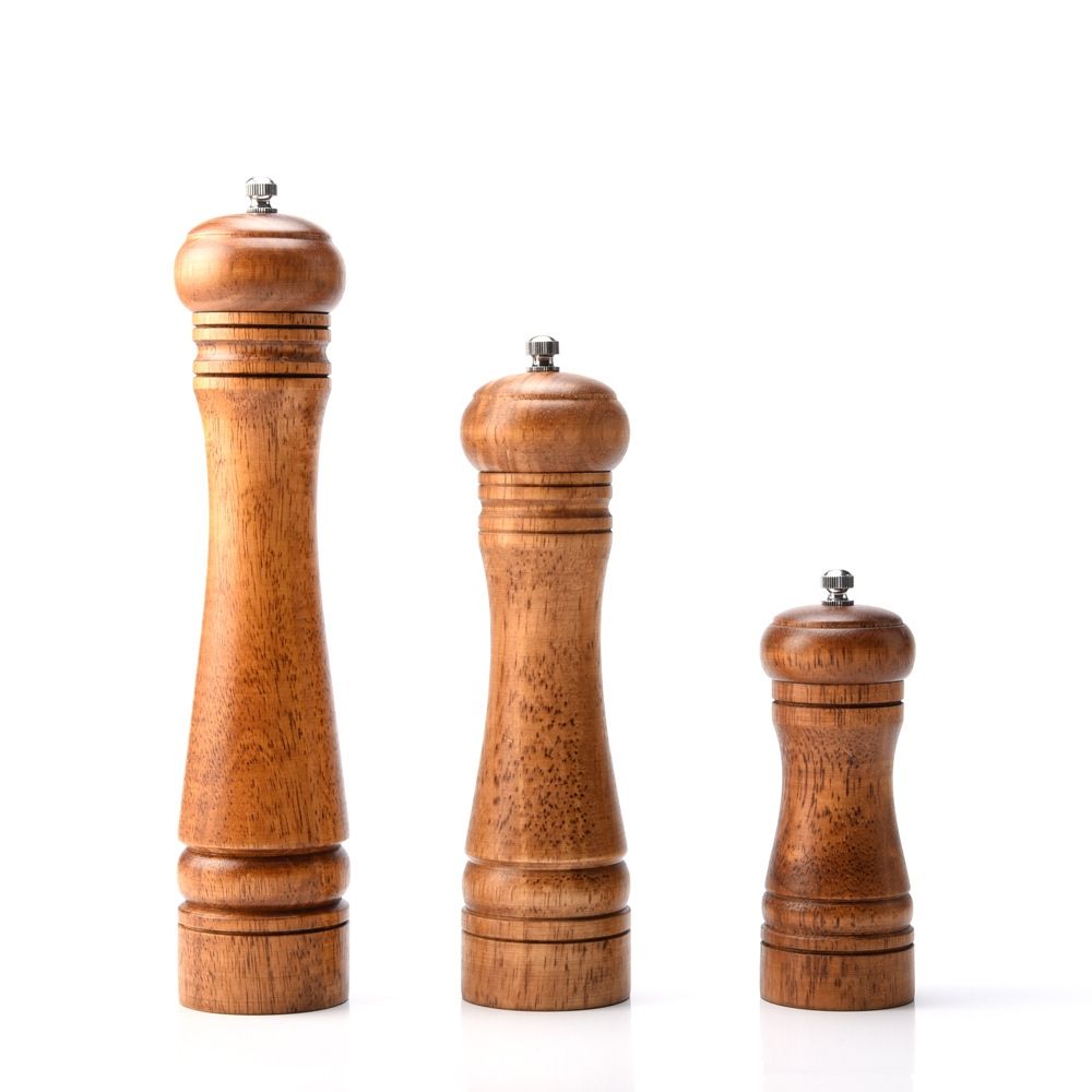2020 Manual Pepper Grinder Wood Salt And Pepper Mill Wooden Multi