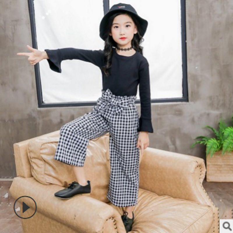 Compra Chicas Ropa De Moda Set 2021 New Spring / Otoño Niños Ropa Linda  Sets Niños Ocio Balck Plaid Color Tamaño110 160 LY203 Barato | Entrega  Rápida Y Calidad | Es.Dhgate