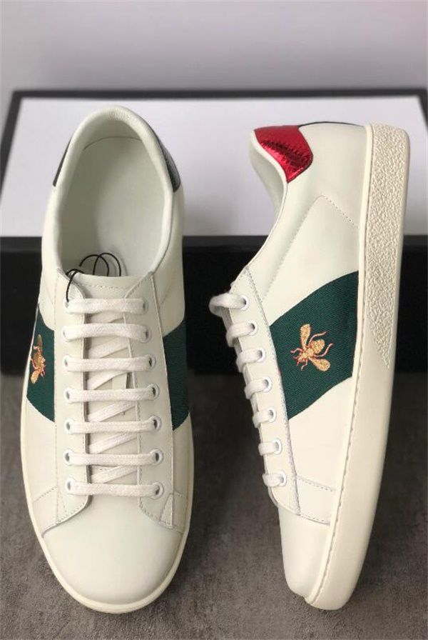 bee embroidered shoes