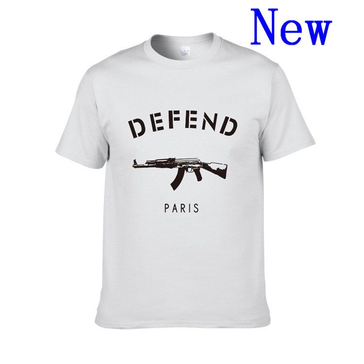 Black t-shirt Defend Paris Black size M International in Other - 12477083