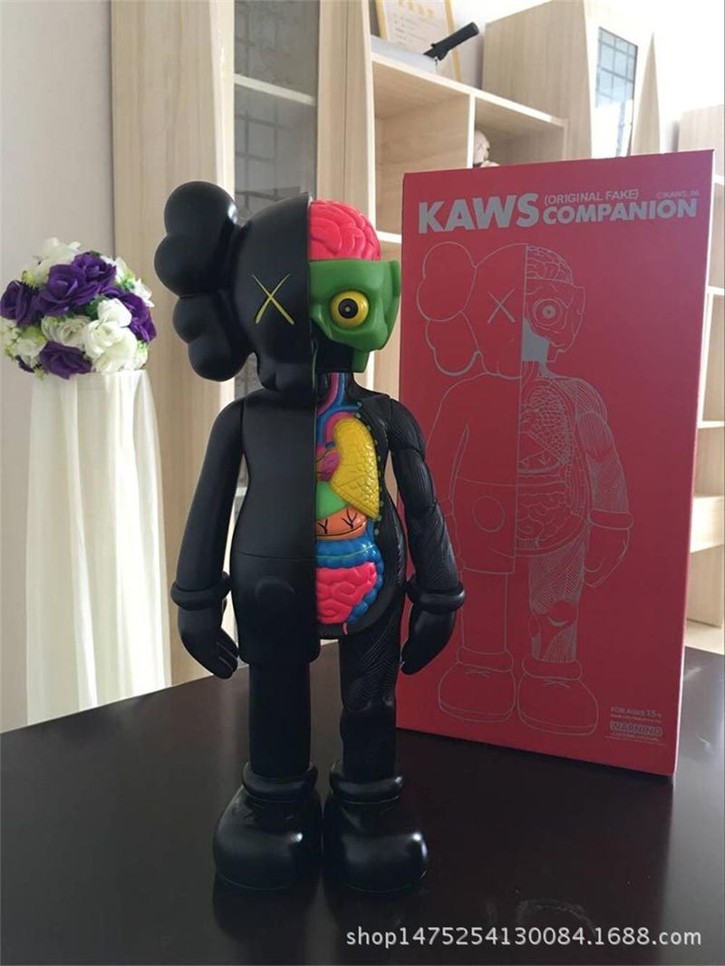 2020 16 Inch KAWS Dissected Companion Original Fake Action Figures Toy