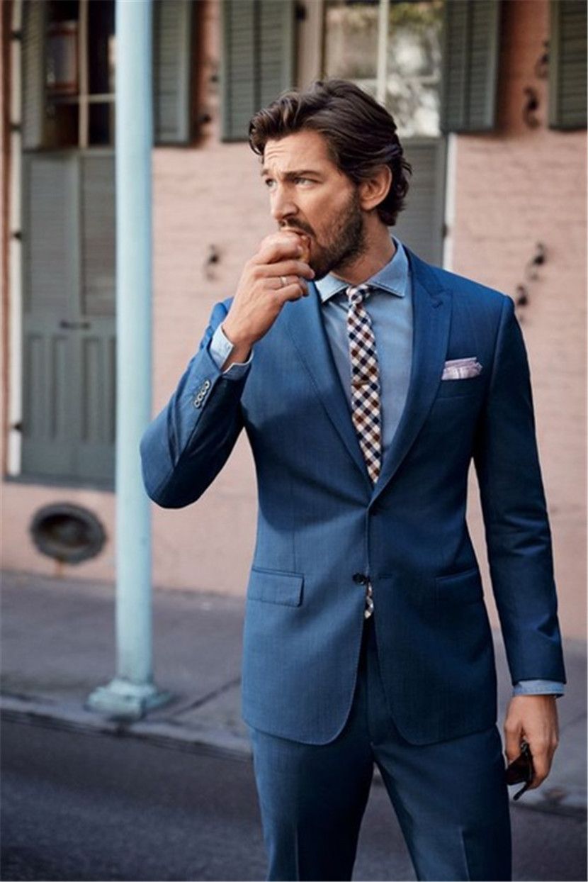 Passer Votre Commande Confortable Costume Style Italien